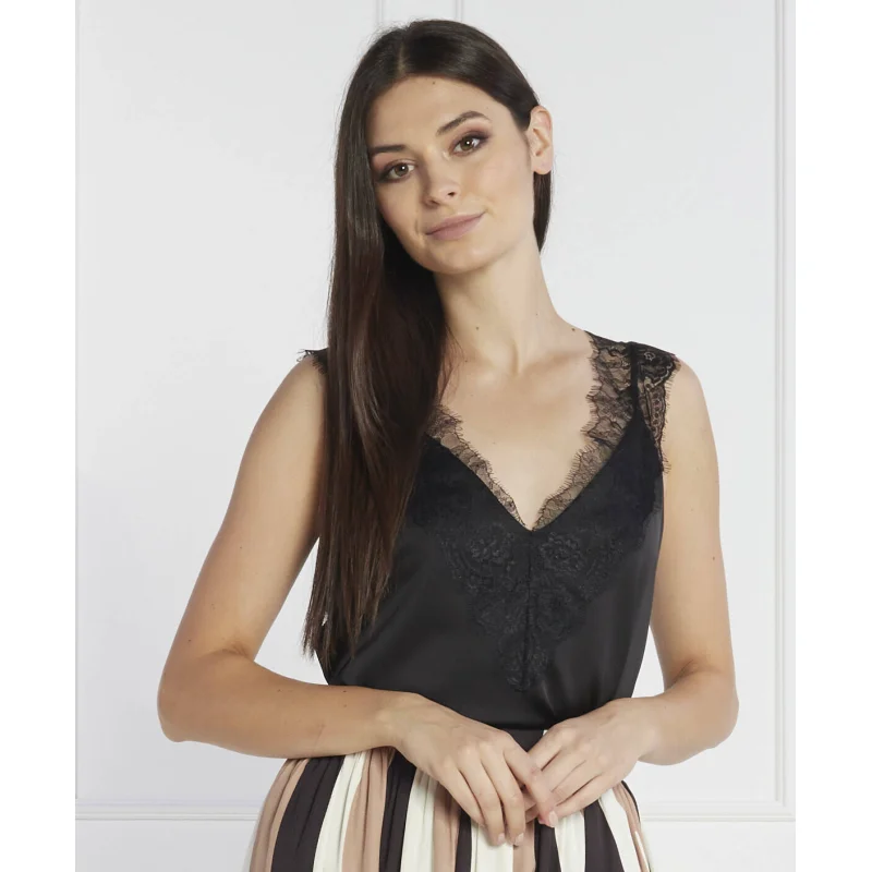 BOSS Koronkowy top Belinga | Regular Fit