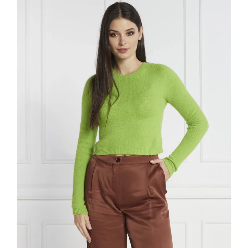 MAX&Co. Sweter | Cropped Fit | z dodatkiem wełny