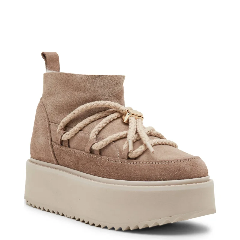 INUIKII Śniegowce CLASSIC LOW PLATFORM | zamsz