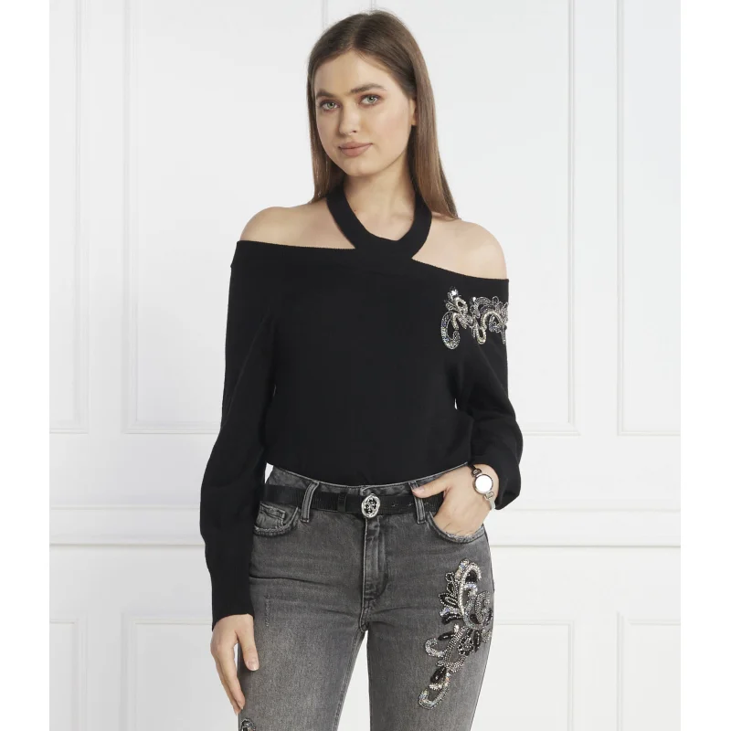 Liu Jo Sweter | Regular Fit | z dodatkiem wełny i kaszmiru