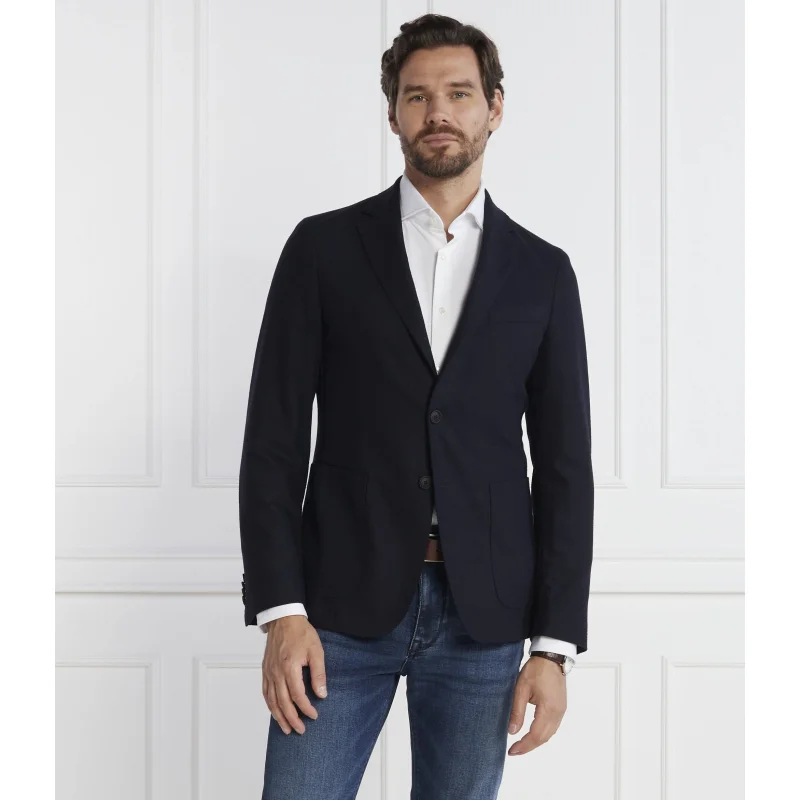BOSS Marynarka P-Hanry | Slim Fit | z dodatkiem wełny
