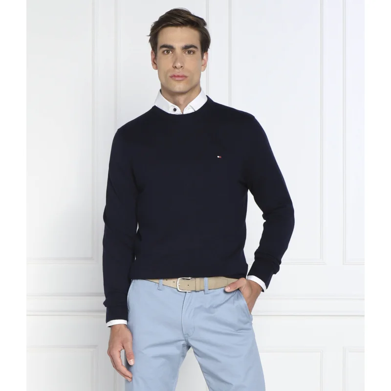 Tommy Hilfiger Sweter | Regular Fit | z dodatkiem kaszmiru