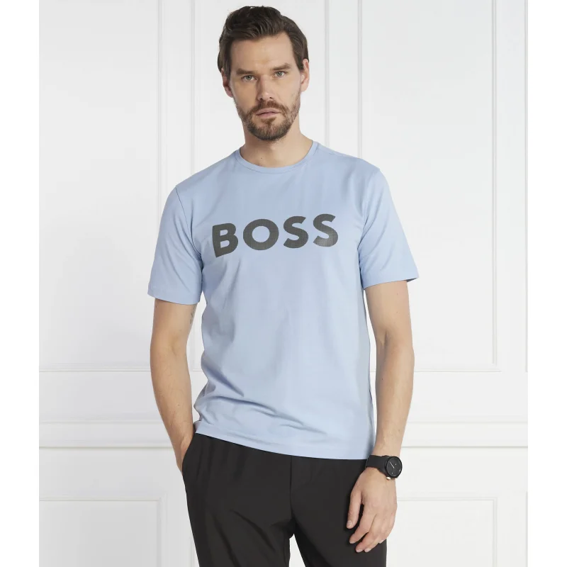 BOSS GREEN T-shirt Tee 8 | Slim Fit | stretch