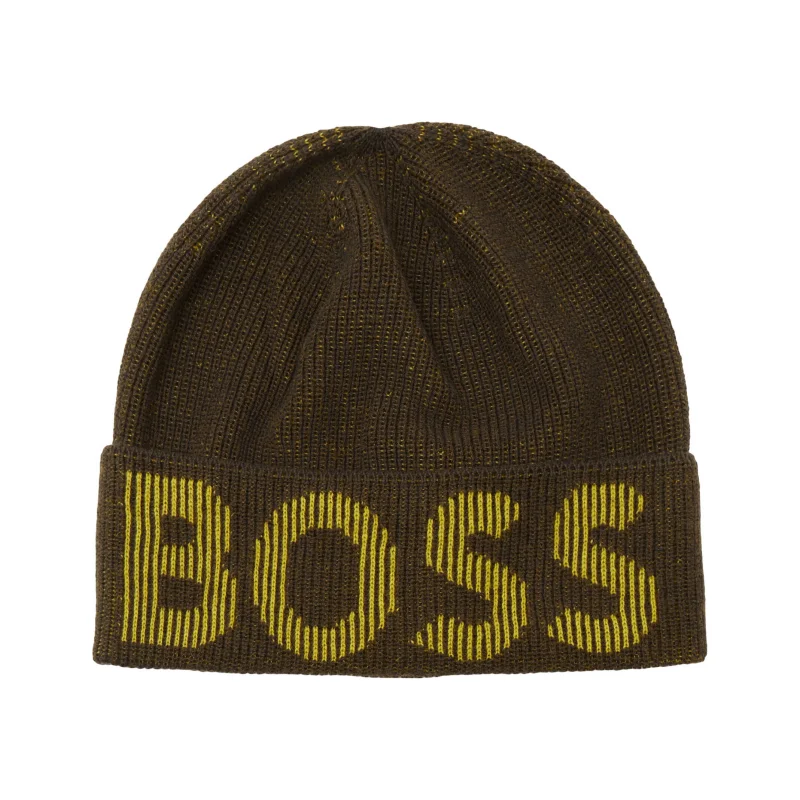 BOSS Czapka Lamico | z dodatkiem wełny