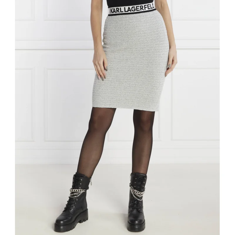 Karl Lagerfeld Spódnica boucle knit