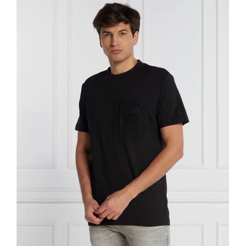 CALVIN KLEIN JEANS T-shirt MIX MEDIA | Regular Fit