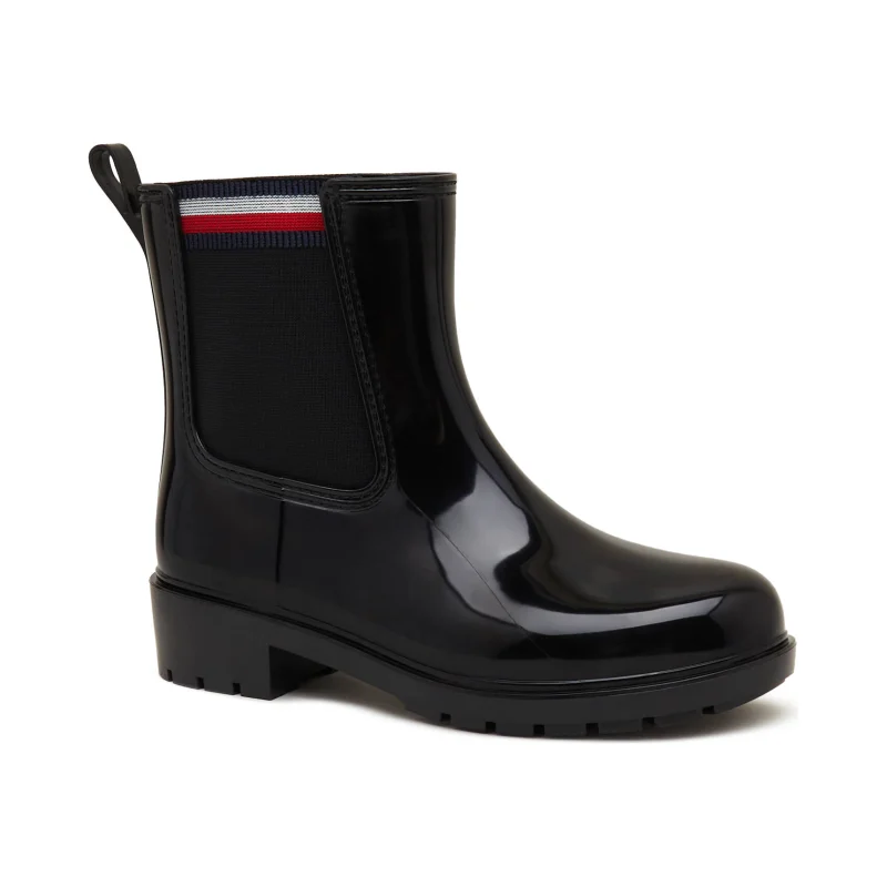 Tommy Hilfiger Kalosze CORPORATE ELASTIC RAINBOOT