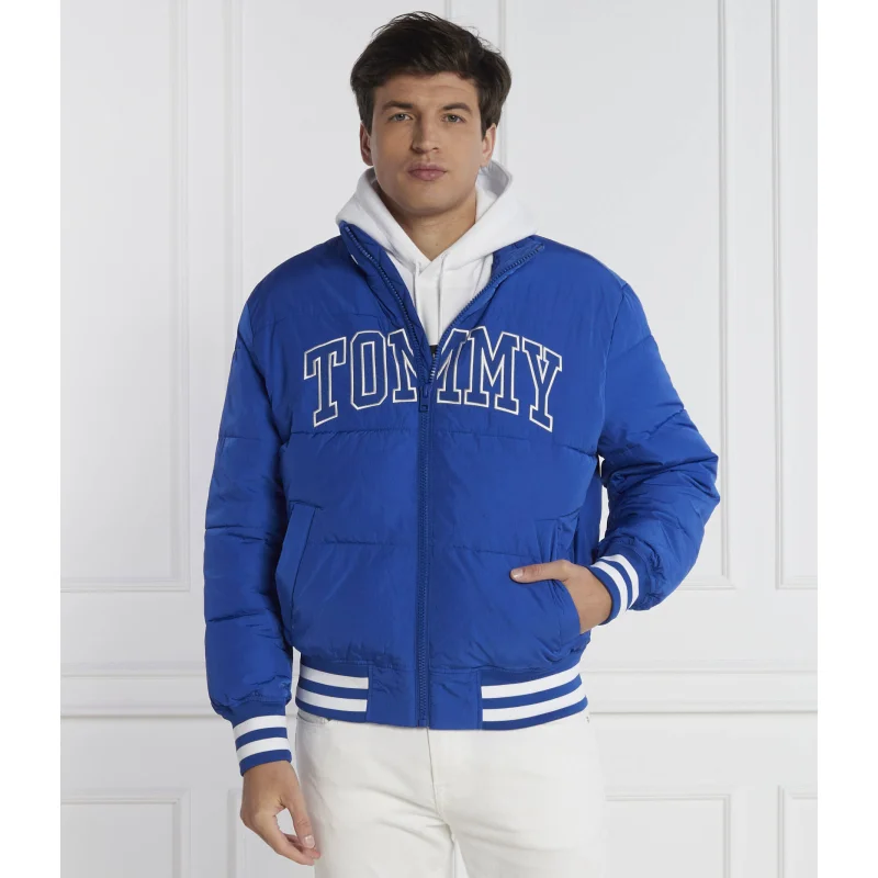 Tommy Jeans Kurtka bomber NEW VARSITY PUFFER | Relaxed fit