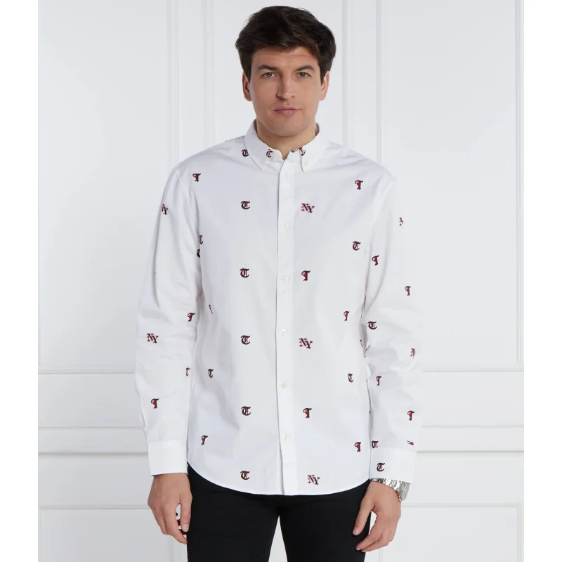 Tommy Jeans Koszula AOP CRITTER | Classic fit
