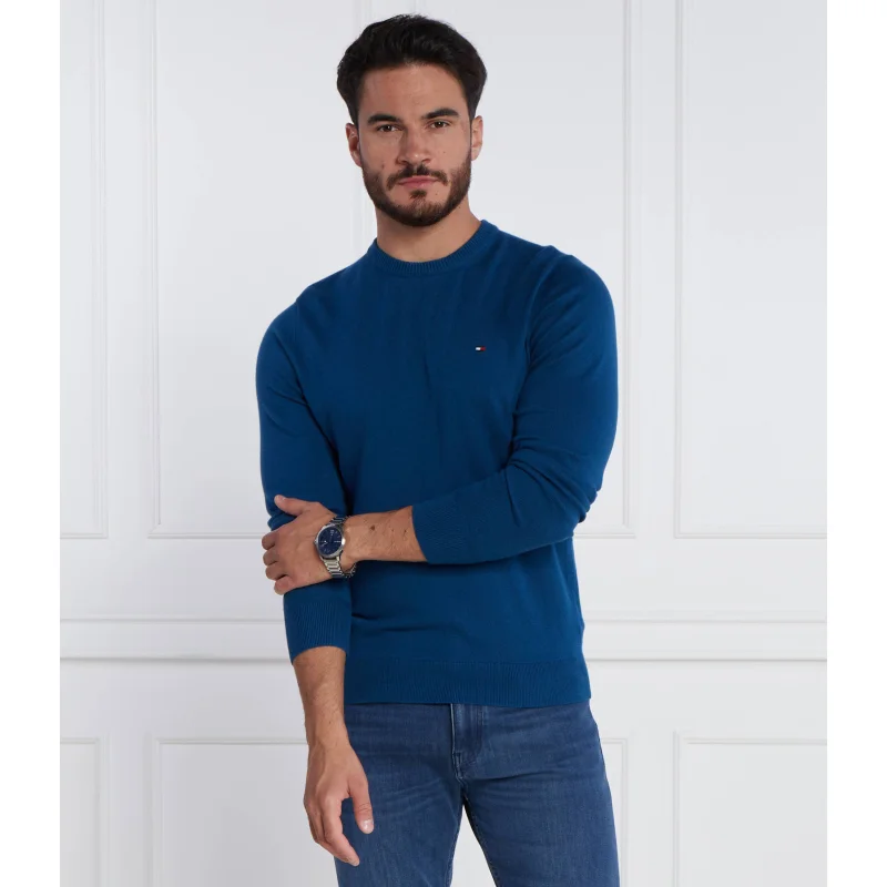 Tommy Hilfiger Sweter | Regular Fit | z dodatkiem kaszmiru