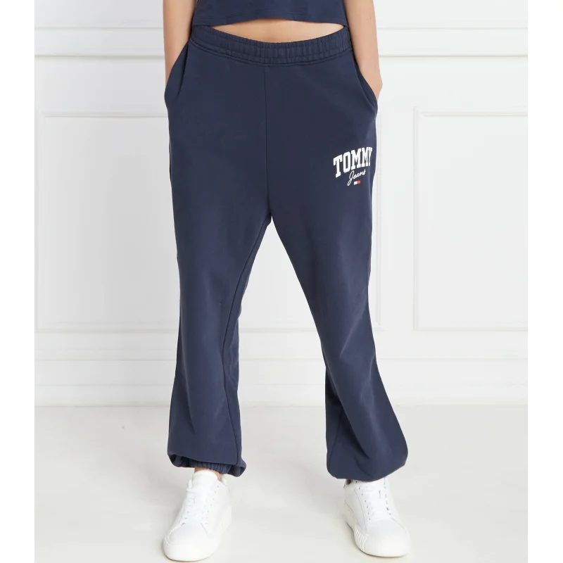 Tommy Jeans Spodnie dresowe | flare fit