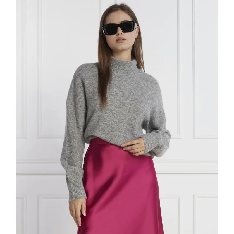 Samsøe Samsøe Wełniany golf | Regular Fit