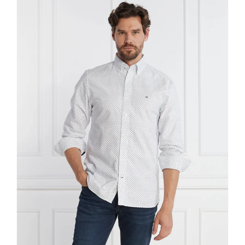 Tommy Hilfiger Koszula OXFORD DOT PRINT RF | Regular Fit