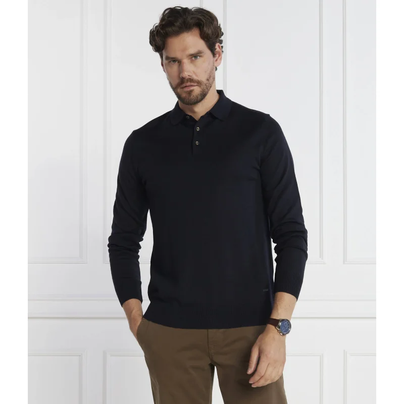 Joop! Wełniane polo JK-08Dondo | Regular Fit