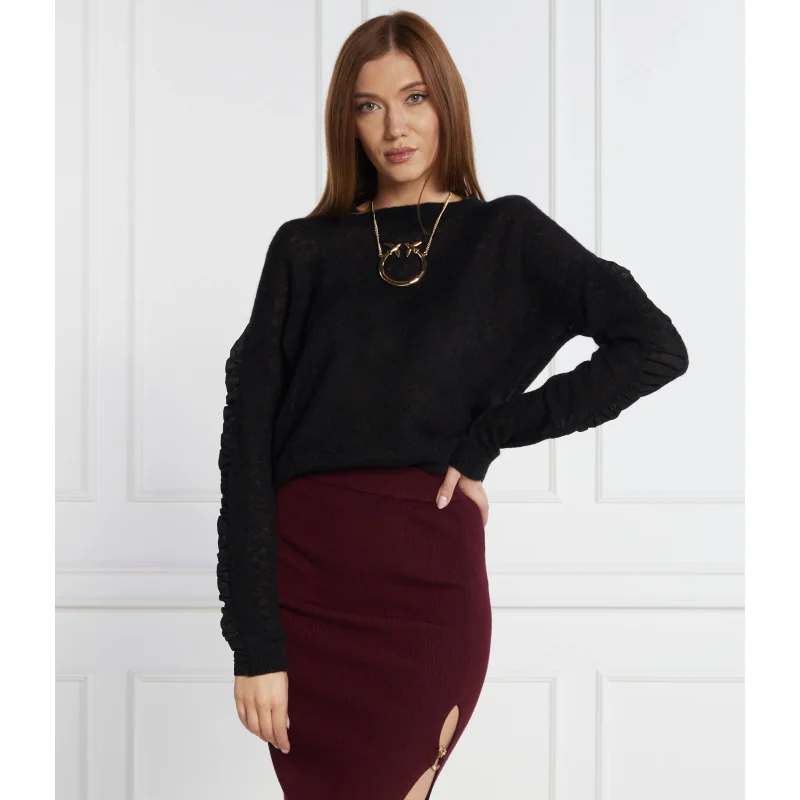 Pinko Wełniany sweter | Regular Fit