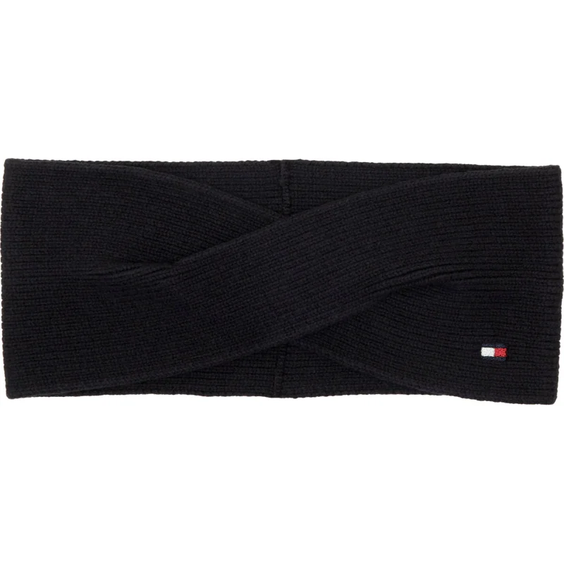 Tommy Hilfiger Opaska ESSENTIAL FLAG | z dodatkiem kaszmiru