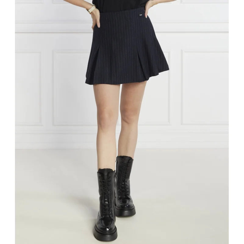 Pepe Jeans London Spódnica | z dodatkiem wełny