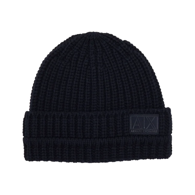 Armani Exchange Czapka | z dodatkiem wełny