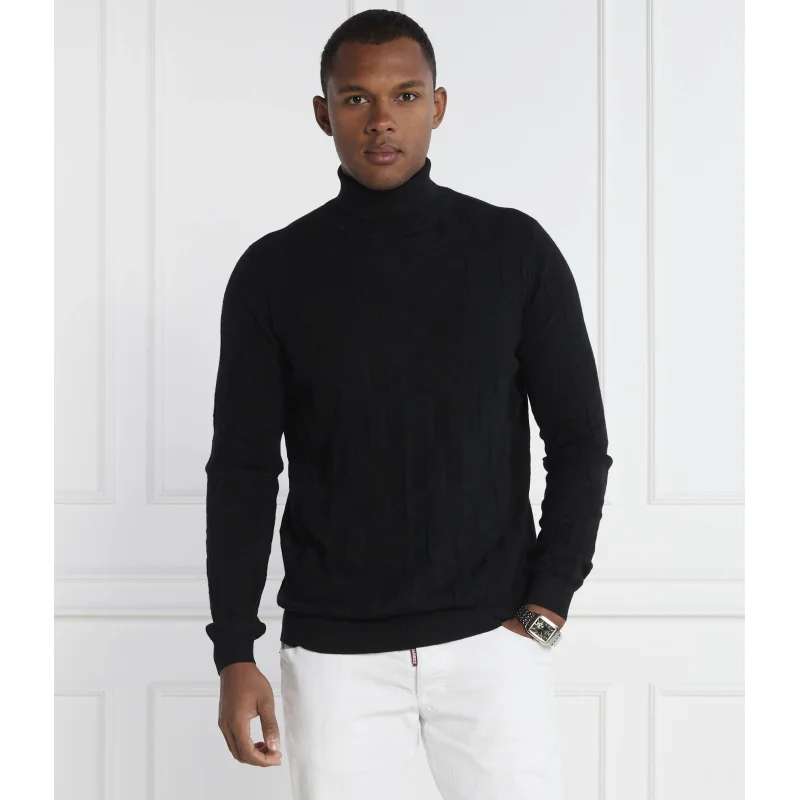 Karl Lagerfeld Wełniany golf ROLLNECK | Regular Fit