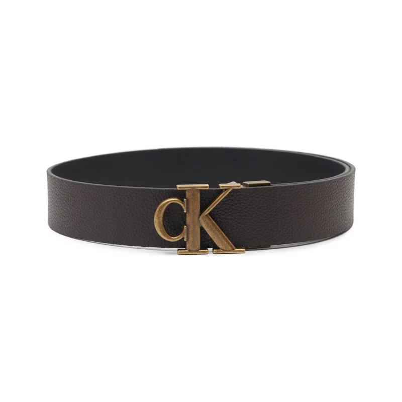 CALVIN KLEIN JEANS Dwustronny pasek | z dodatkiem skóry