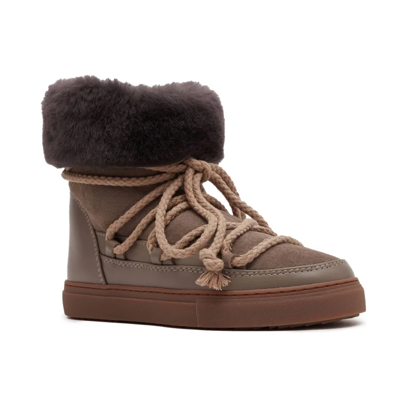 INUIKII Śniegowce Classic High | zamsz