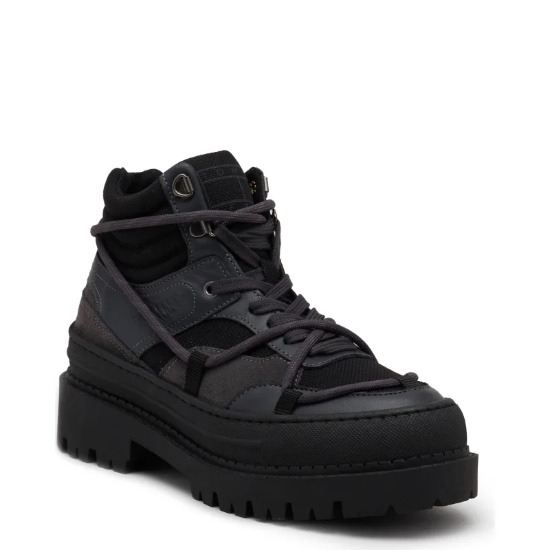 Tommy Jeans Skórzane trapery TJW HYBRID BOOT