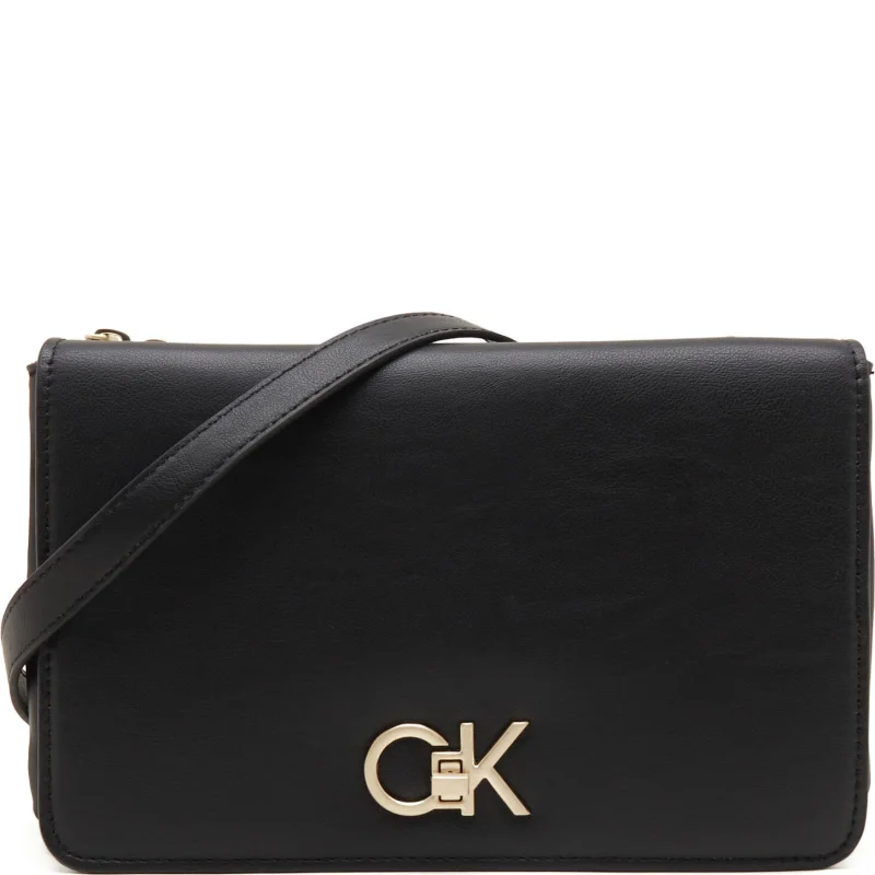 Calvin Klein Listonoszka RE-LOCK DOUBLE GUSETT XBODY