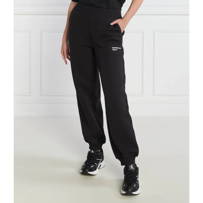 Calvin Klein Jeans Spodnie dresowe GALAXY PRINT | Comfort fit