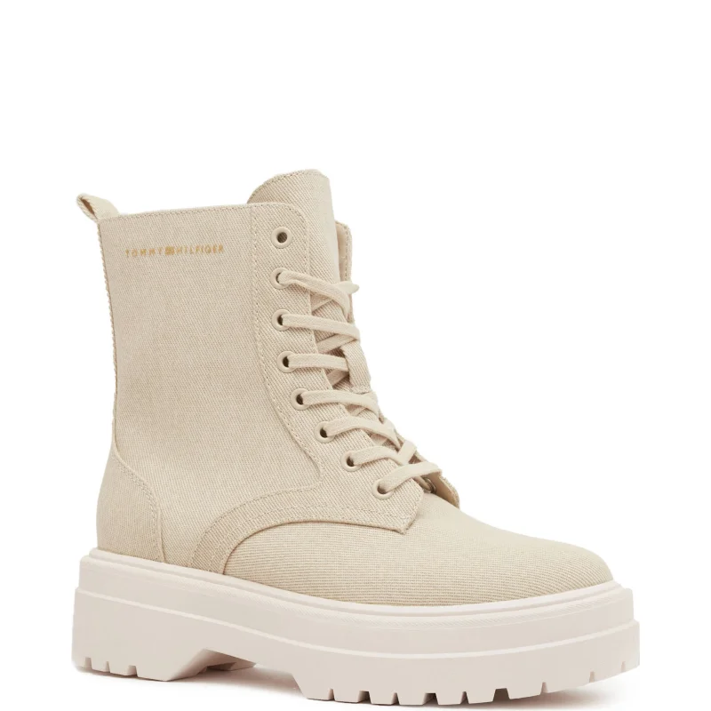 Tommy Hilfiger Botki FEMININE ESSENTIAL C, ACI | z dodatkiem skóry