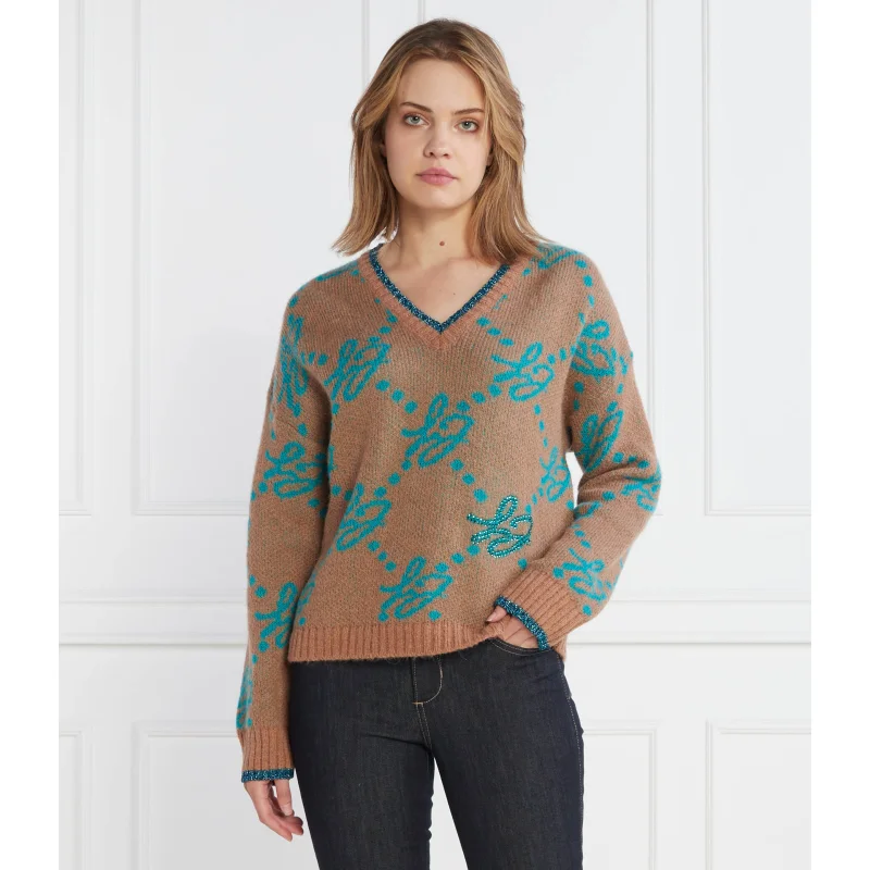 Liu Jo Sweter | Regular Fit | z dodatkiem wełny