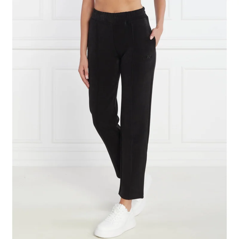 GUESS ACTIVE Spodnie dresowe EUPHEMIA STRAIGHT LEG | Regular Fit