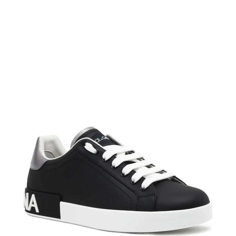 Dolce & Gabbana Skórzane trampki