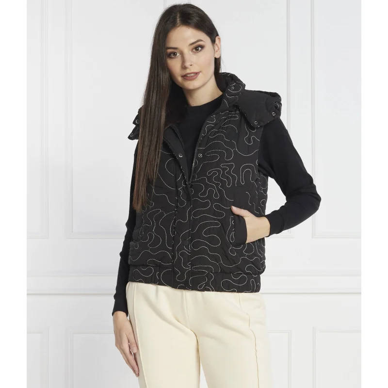 Desigual Puchowy bezrękawnik | Regular Fit