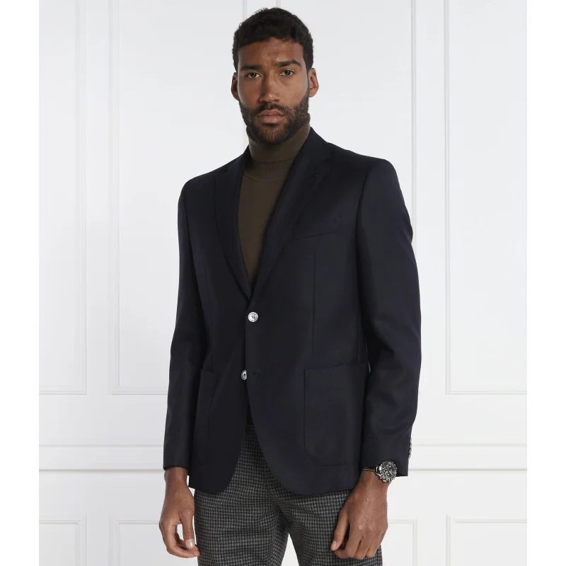 BOSS Wełniana marynarka H-Janson | Slim Fit
