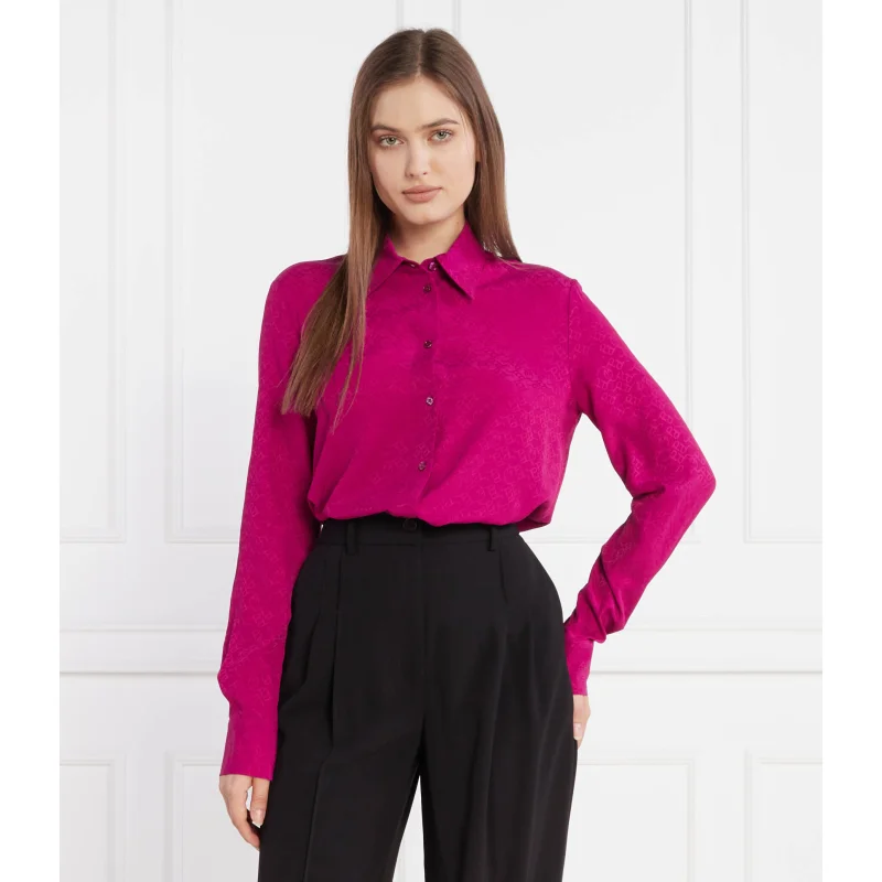 Pinko Koszula | Regular Fit | z dodatkiem jedwabiu