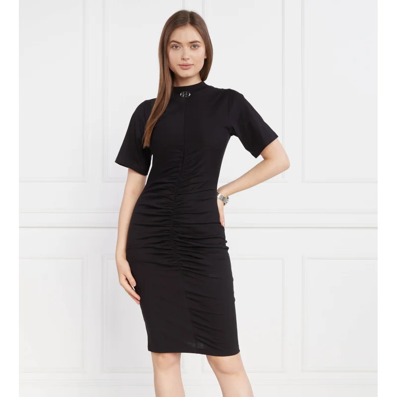 Karl Lagerfeld Sukienka ruched t-shirt