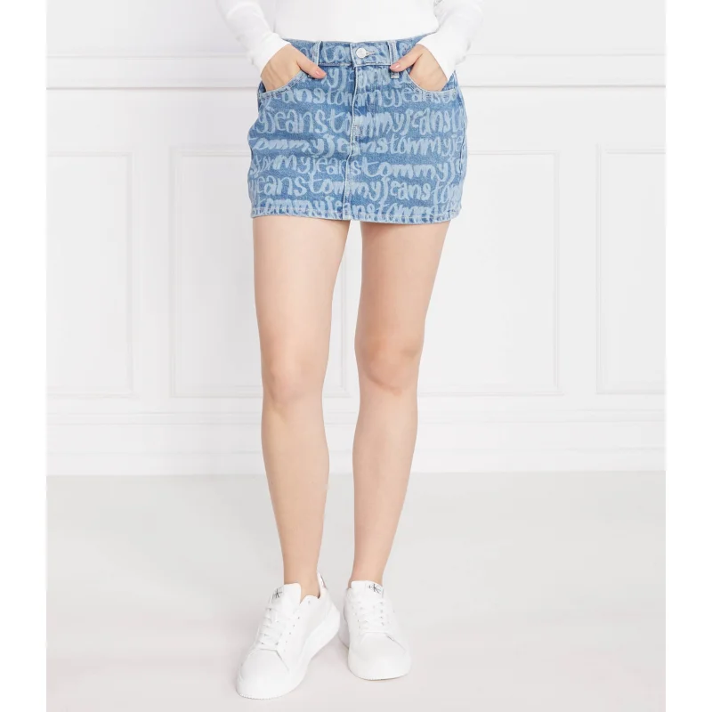 Tommy Jeans Jeansowa Spódnica SOPHIE