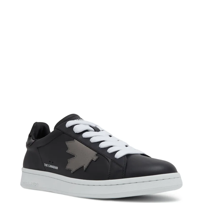 Dsquared2 Skórzane trampki Lace-Up Low top