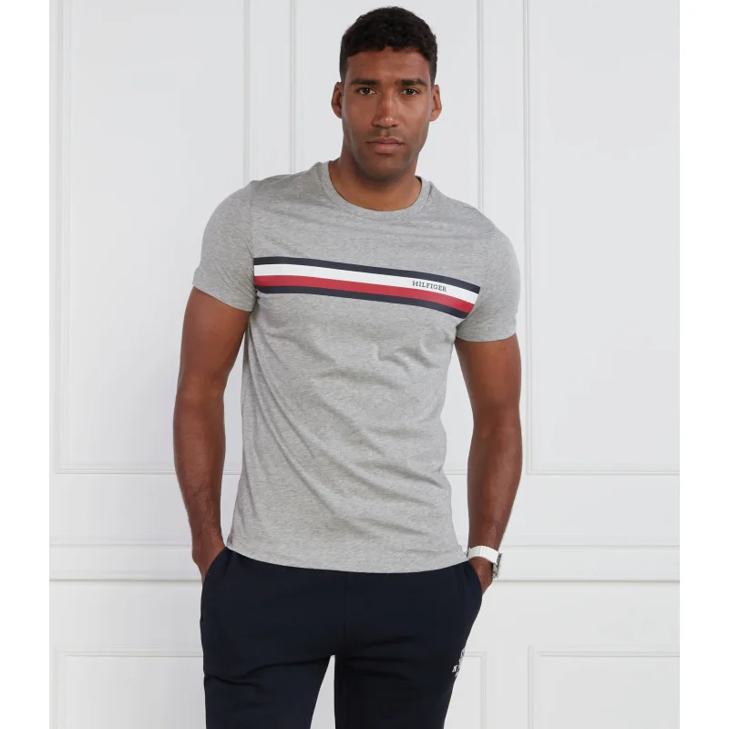 Tommy Hilfiger T-shirt RWB MONOTYPE CHEST S, P01 | Regular Fit