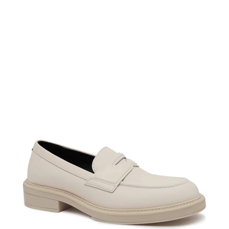 BOSS BLACK Mokasyny Vanity C | z dodatkiem skóry