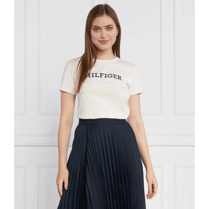 Tommy Hilfiger T-shirt MONOTYPE PRINT C-NK SS | Slim Fit