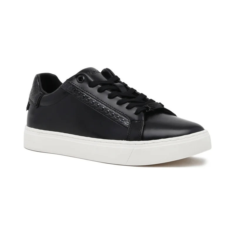 Calvin Klein Trampki CLEAN CUP LACE UP-NA, BEH | z dodatkiem skóry