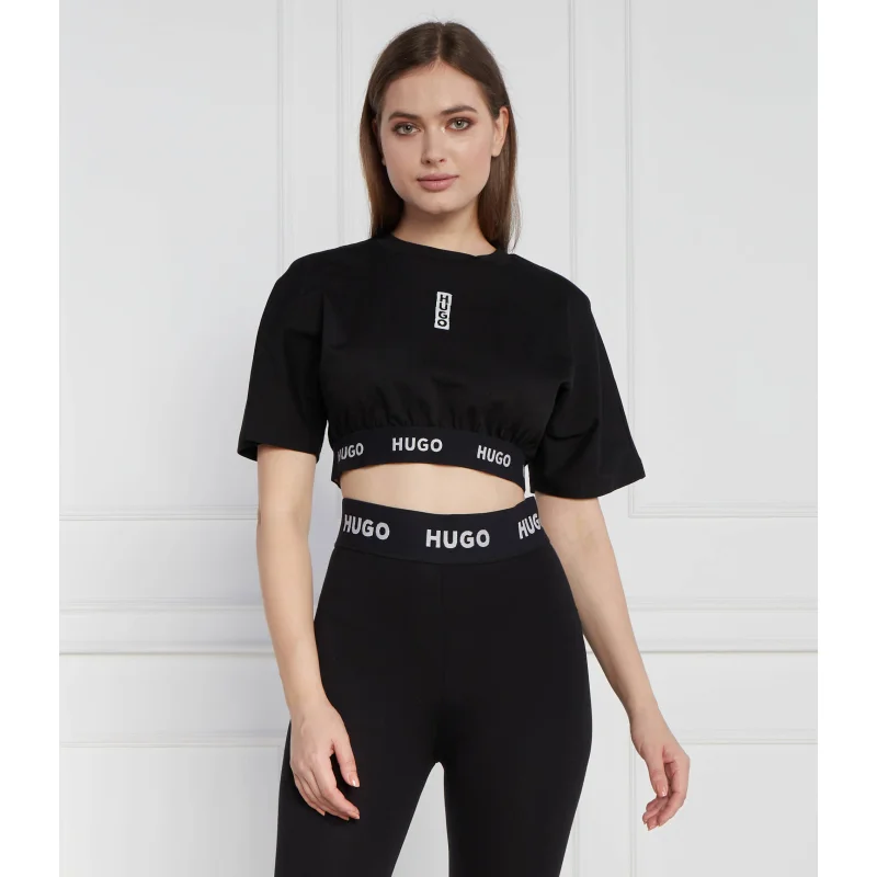 HUGO T-shirt Dalexi | Cropped Fit