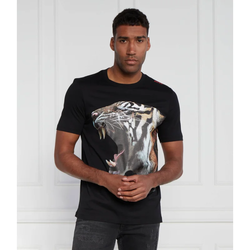 HUGO T-shirt Digre 10233396 01 | Regular Fit