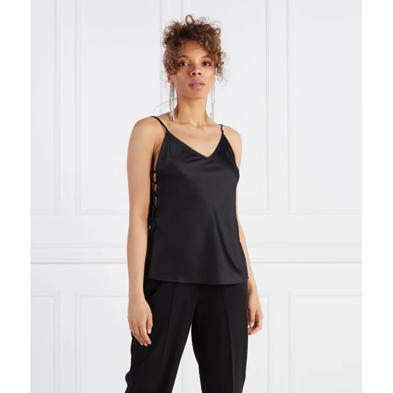 HUGO Satynowy top Casakalla-1 | Regular Fit