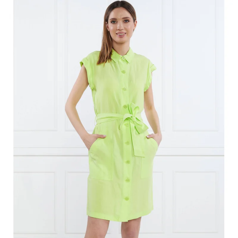 Liu Jo Sukienka | z dodatkiem lnu