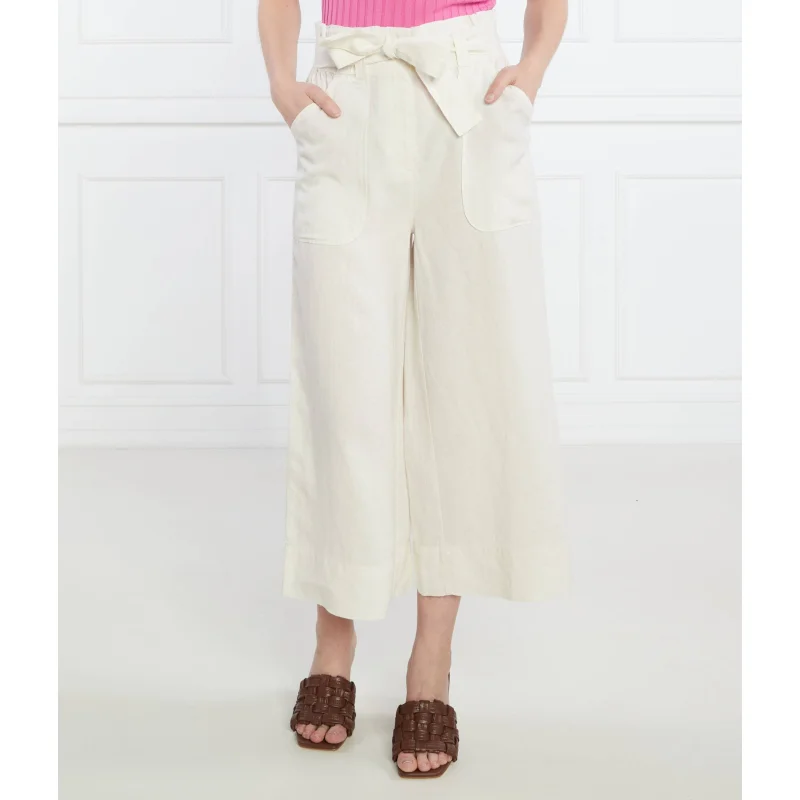 MAX&Co. Lniane spodnie FINESTRA | Straight fit