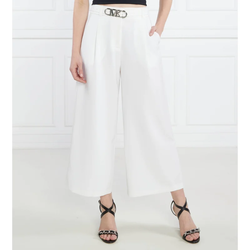 Michael Kors Spodnie WIDE LEG PANT | Straight fit