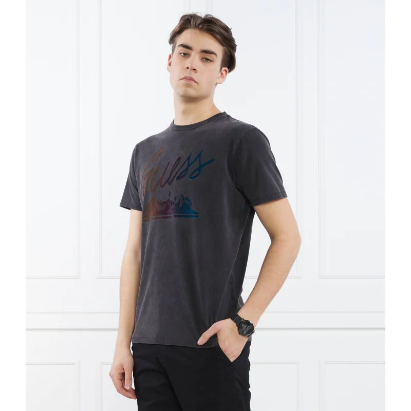 GUESS T-shirt SS BSC GUESS ISLAND | Relaxed fit