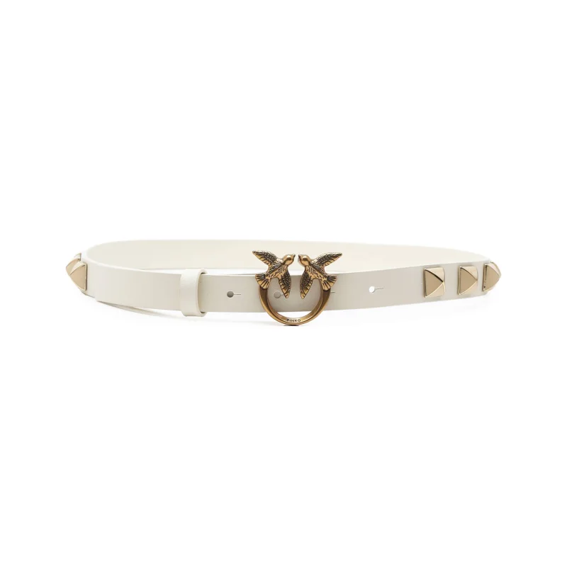 Pinko Skórzany pasek LOVE BERRY H2 BELT VITELLO SET